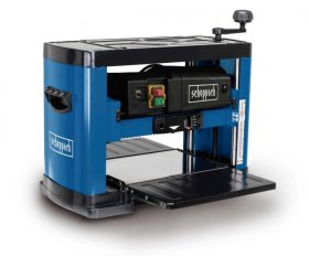 Reismusinės obliavimo staklės SCHEPPACH PLM1800, galia 1500 W, maks. obliavimo plotis 330 mm, aukštis 152 mm