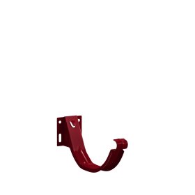 Latako laikiklis BILKA Combi, skersmuo 125 mm, universalus, raudona spalva, RAL3011