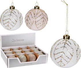 Eglutės žaisliukas, 2 skirtingų lapų dizainai, 1 vnt., 80 mm