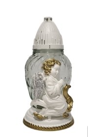 Kapų žvakė EP39, degimo laikas apie 20 val, 12 x 13 cm