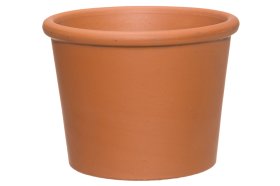 Keraminis lauko vazonas Bordato, terakota sp., 18 x 18 x 13,5 cm.