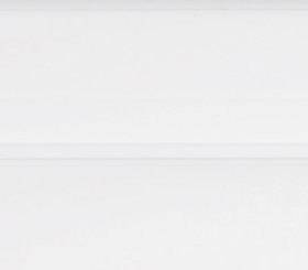 Universalus PVC profilis/grindjuostė KORNER Flex Nr.25-01, 48,8 x 3000 mm, spl. balta