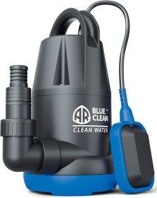 Panardinamas siurblys švariam vandeniui AR BLUE CLEAN ARUP250PC, kėlimo aukštis 6 m, įsiurbimo gylis 7 m, našumas 6000l/h, galia 250 W, 50 Hz