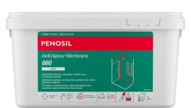 Oro ir garų izoliacinė mastika PENOSIL, Premium Air&Vapour Membrane 660, balta, 5 kg