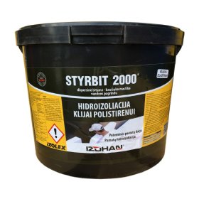Dispersinė bituminė-kaučiukinė masė NEXLER Styrbit 2000, vandens pagrindu, 10 kg