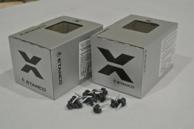 Stoginiai savisriegiai ETANCO, 4,8 x 20 mm, RAL7016, 250 vnt., cinkuoti, su tarpine