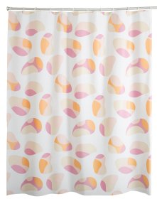 Vonios užuolaida RIDDER OVUM, 180 x 200 cm, įvairiaspalvė, vinilinė, 100% PEVA, 3126300