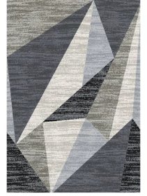 Kilimas RICCO Veston Geo Grey Multi, 140 x 200 cm, 100% poliesteris