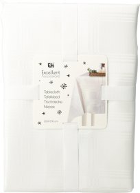 Staltiesė, 220 x 150 cm, baltos sp., 100% poliesteris