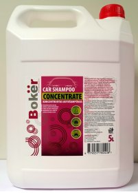 Automobilinis šampūnas BOKER, tinkantis plovimo sistemoms, 5L
