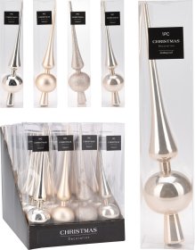 Eglutės viršūnė, 4 skirtingos sp., 6 x 6 x 29,5 cm