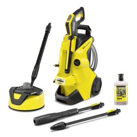 Aukšto slėgio plovykla KARCHER K 4 Power Control Flex, Home Wood EU, slėgis iki 130 bar, vandens srautas 420 l/h, galia 1,8 kW, 1.324-306.0