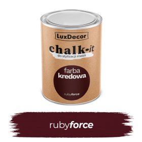 Kreidiniai dažai LUXDECOR Chalk-It, 750 ml, (36) Ruby Force