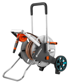 Laistymo vežimėlio komplektas GARDENA Cleverroll M Easy, Flex žarna 13 mm (1/2"), 25 m, su priedais