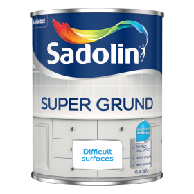 Gruntavimo dažai SADOLIN Super Grund, 0,9 l, BW bazė, balti, visiškai matiniai