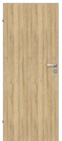 Laminuotos vidaus durys su užlaida VOSTER Plain, dešininės, spalva Bawaria oak, matmenys 2030 x 844 x 40 mm