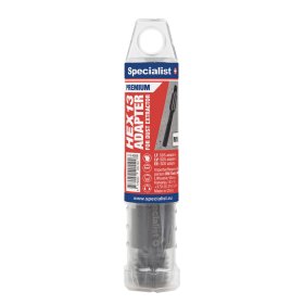 Adapteris deimantinei karūnai SPECIALIST+, ilgis 110 mm, HEX13/M18