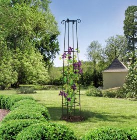 Metalinė atrama OBELISK, plotis 385 mm., aukštis 2 metrai