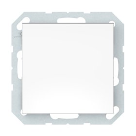 Jungiklis VILMA Qr1000 P110-010-04, 1 klavišo, įleidžiamas, IP44, baltos sp.