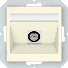 Antenos lizdas VILMA Qr1000 Tvl01-02, 1 vietos, įleidžiamas, dramblio kaulo sp.