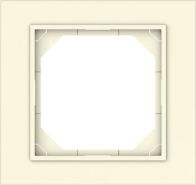 Rėmelis VILMA Qr1000 R01, 1 vietos, dramblio kaulo sp.