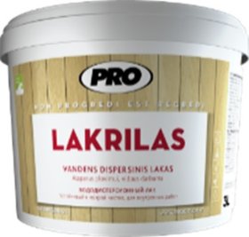 Lakas lakrilas medienai PRO, 3 l, blizgus