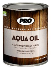 Aliejus PRO Oil, 0,9 l, tamsiai rudas