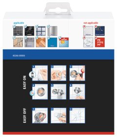 Rankšluosčių kabykla TESA Klaam, priklijuojama, kilpa, 40266