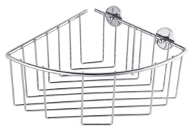 Lentyna TESA Baath, 21,5 x 21 x 10,5 cm, priklijuojama, kampinė, viena lentynėlė, 40217