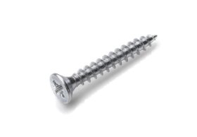 Medsraigčiai KOELNER, 3,5 x 30 mm, įleidžiama galva, baltai cinkuoti, 35 vnt., PZ