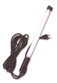 Pernešamas šviestuvas ELECTRALINE, 8 W, 5 m, 2x0,75 H03VVH2-F, 230V, kablys, neoninė šviesa,  juodos sp., 58052