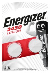 Maitinimo elementai ENERGIZER Cr2450, LITHIUM, 2 vnt.