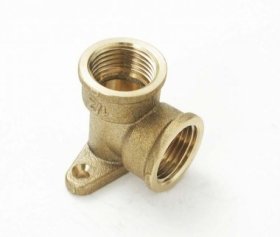 Prietaisinė alkūnė, 1/2x1/2, vidus/vidus, žalvarinė