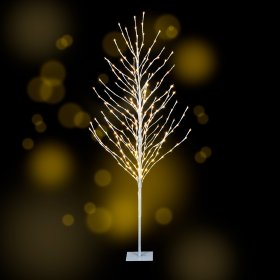 Šviečianti dekoracija - medis SUNLUX TY-TR15-1.8M, 180 LED, balta spalva sp., 1,8 m, IP45, tinka naudoti lauke