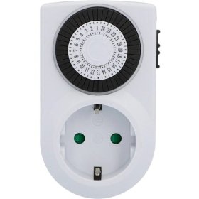 Laikmatis INTERTEC, 24 val./30 min., 3680 W, IP20, 220-240V 50Hz 16A, 46431