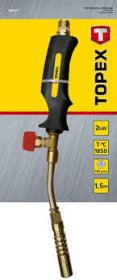 Degiklis prilydomai dangai TOPEX 44E110, 1,5 m žarna, rankenėlė