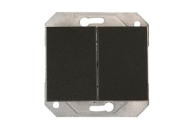 Jungiklis VILMA XP500, P510-020-02, 2 klavišų, įleidžiamas, antracito spalvos