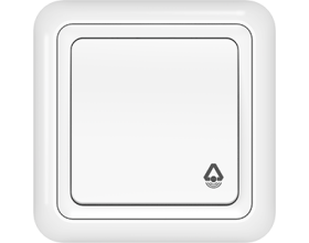 Jungiklis skambučiui VILMA SP 300, įleidžiamas, baltos spalvos, P110-012