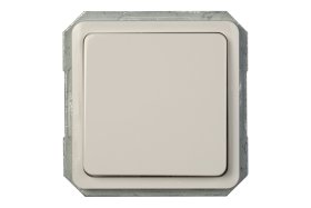 Perjungiklis VILMA SP 300, 1 klavišo, įleidžiamas, baltos spalvos, P610-010-02