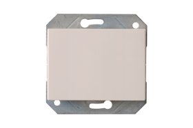 Perjungiklis VILMA XP500, 1 klavišo, įleidžiamas, su pašvietimu, P610-010-12, baltos spalvos