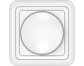 Šviesos reguliatorius VILMA Sp 300 Armp Led, įleidžiamas, baltos spalvos