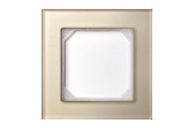 Rėmelis LIREGUS Epsilon, 1 vietos, matinės šampano sp., K14-245-01.E/ChG