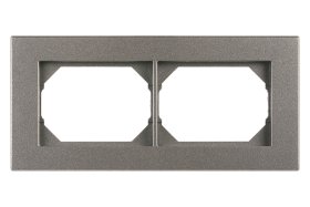 Rėmelis VILMA XP500, 2 vietų, metalo spalvos, R02