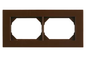 Rėmelis VILMA XP500, 2 vietų, rudos spalvos, R02