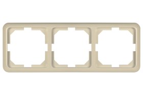 Rėmelis VILMA LX 200, 3 vietų, dramblio kaulo spalvos, 732 121 018