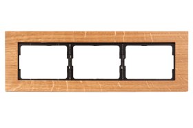 Rėmelis VILMA XP500, 3 vietų, ąžuolo spalvos, R03