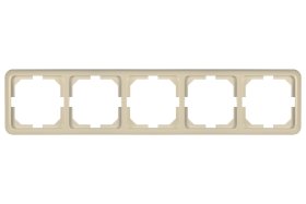 Rėmelis VILMA LX 200, 5 vietų, dramblio kaulo spalvos, R05