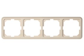 Rėmelis VILMA SP 300, 4 vietų, dramblio kaulo spalvos, R04