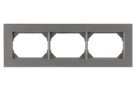 Rėmelis VILMA XP500, 3 vietų, metalo spalvos, R03