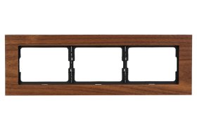 Rėmelis VILMA XP500, 3 vietų, riešutmedžio spalvos, R03